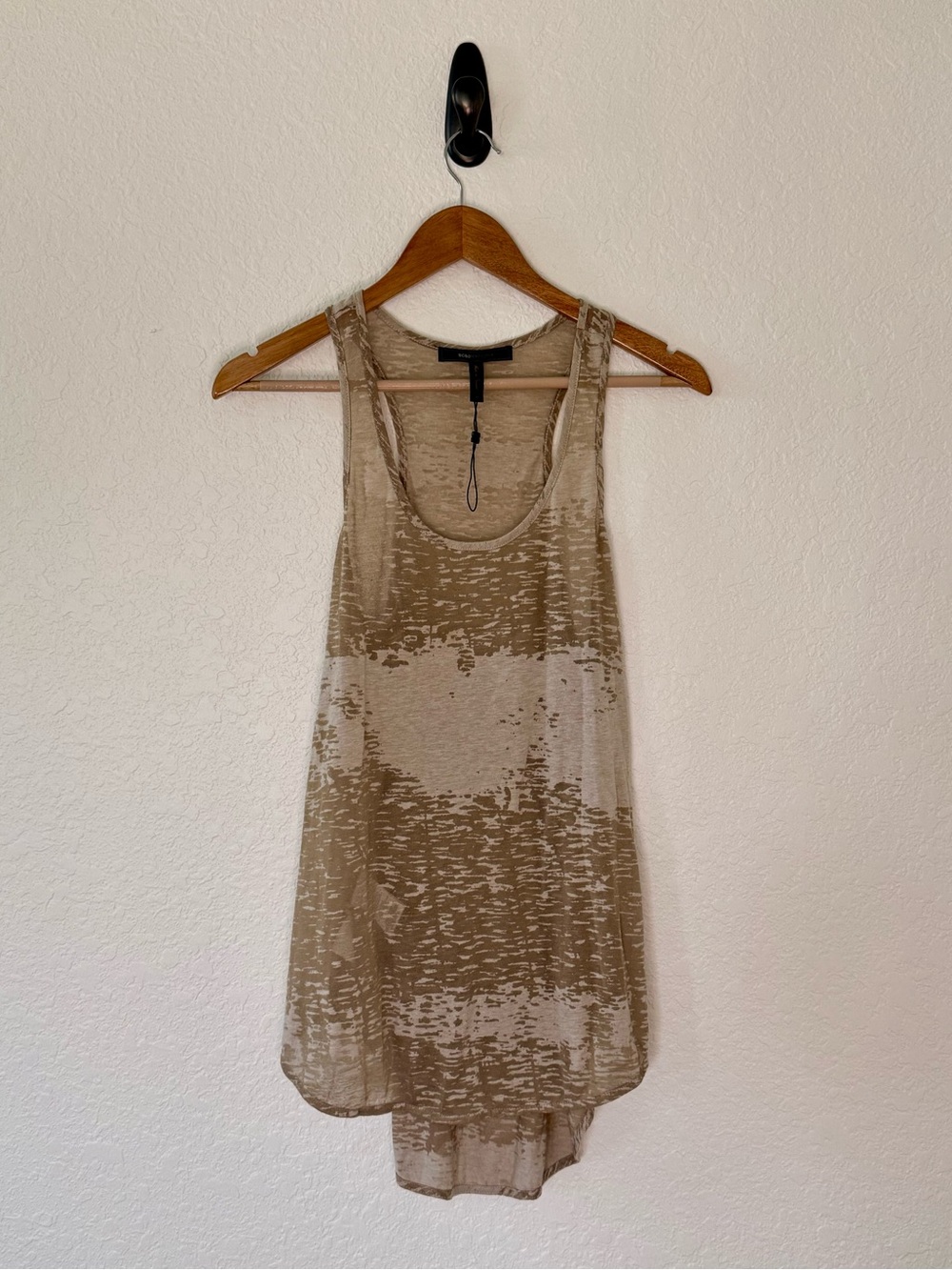 BCBG Max Azria Sleeveless Top | Neutral Mini